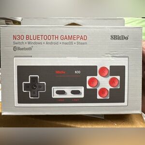 NWT 8BitDo N30 Bluetooth Gamepad